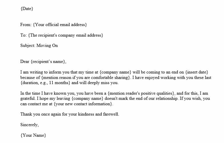 How To Write A Goodbye Email To Co Workers With 41 Examples